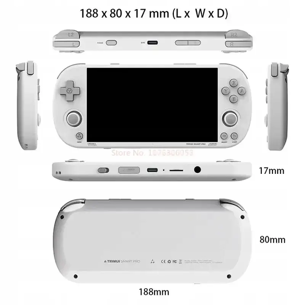Портативная игровая консоль TRIMUI SMART PRO TG5040 64GB WHITE 1113 фото