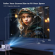 Проектор Magcubic HY350 4K Android 11 580ANSI WiFi6 Miracast/AirPlay c функцією голосового керування 1115 фото 10