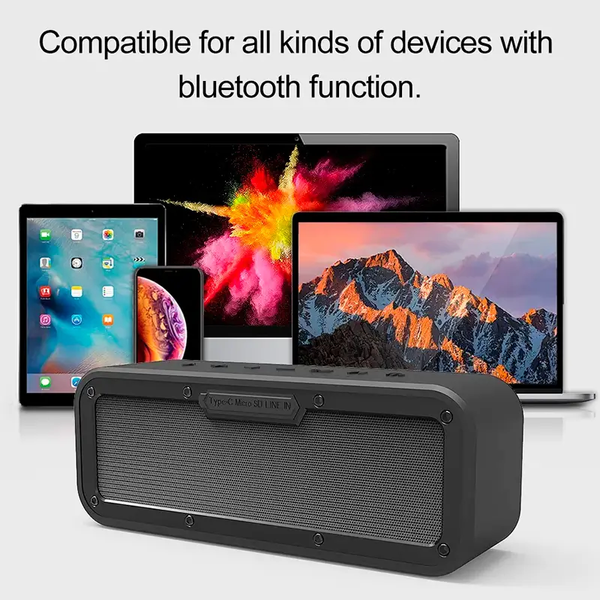 Беспроводная колонка XDOBO Wake 50 Вт Soundbar Box Сабвуфер с глубокими басами,TWS,Type-C,IPX7,BT5.0,10h Max XW50W фото