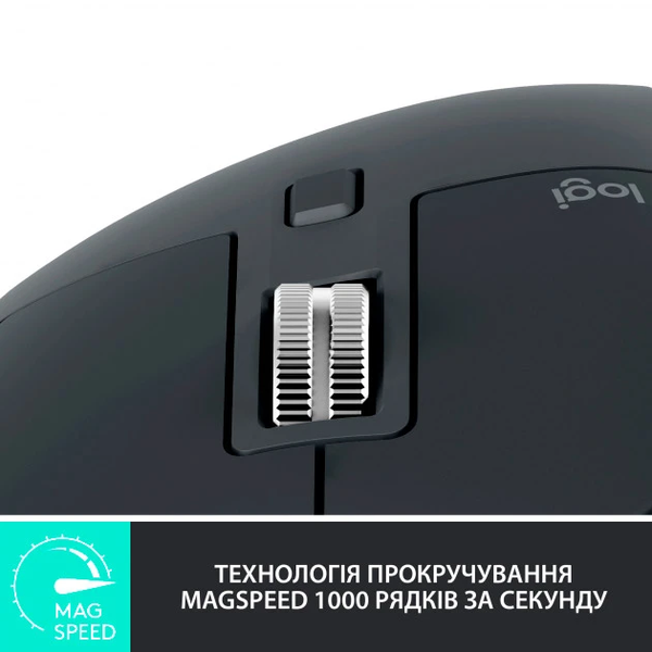 Bluetooth Мишка Logitech MX Master 3S (BLACK) 2095971560 фото