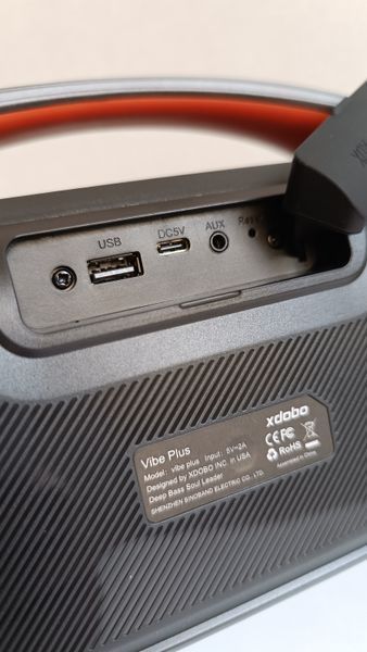 Бездротова колонка Xdobo Vibe Plus 80W Караоке 2 мікрофона (Водонепроникна та гучна) 1936635247 фото