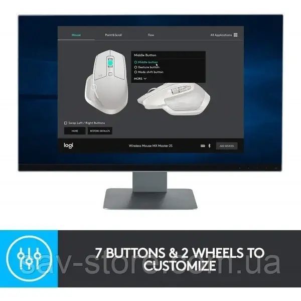 Мишка Logitech MX Master 2S: максимальний комфорт та ефективність 2097779025 фото