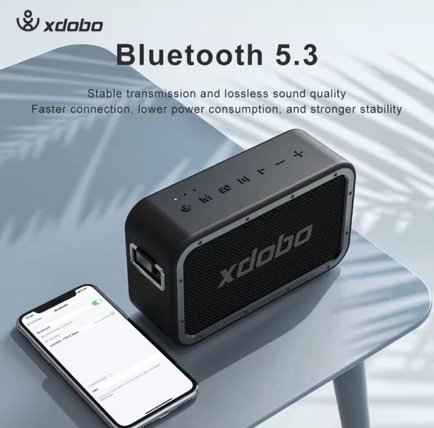 Портативна колонка xdobo 1983 max (120w,15000mAh,Deep Bass,Power Bank Function) 1983MAX120W фото