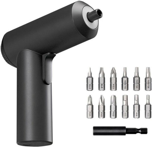 Електровикрутка Xiaomi Mijia Electric Screwdriver + 12 насадок 2098647415 фото