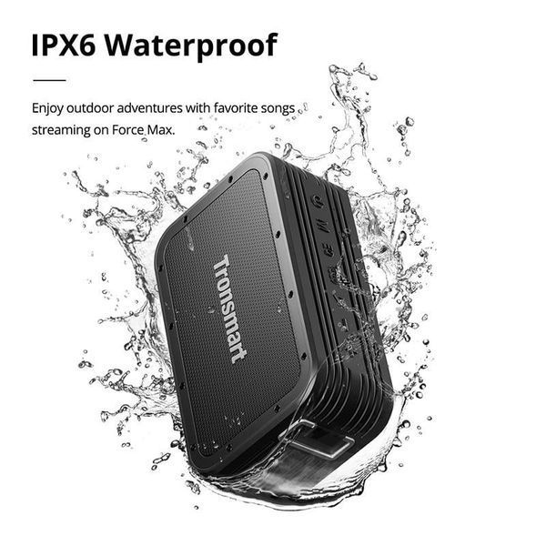 Портативная колонка Tronsmart Force Max 80 Вт TWS/EQ Black 2101907908 фото