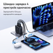 Мережевий зарядний пристрій Baseus Enerfill FH11 GaN 140W 3xUSB-C + USB-A, PD 3.1+кабель 240W FH11 фото 3