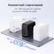 Мережевий зарядний пристрій Baseus Enerfill FH11 GaN 140W 3xUSB-C + USB-A, PD 3.1+кабель 240W FH11 фото 4
