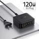 Зарядна станція Baseus EnerFill FH21 120 Вт Black,швидкий зарядний пристрій 6 в 1 ЕО120Т ЕО120Т фото 2