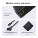Зарядна станція Baseus EnerFill FH21 120 Вт Black,швидкий зарядний пристрій 6 в 1 ЕО120Т ЕО120Т фото 5