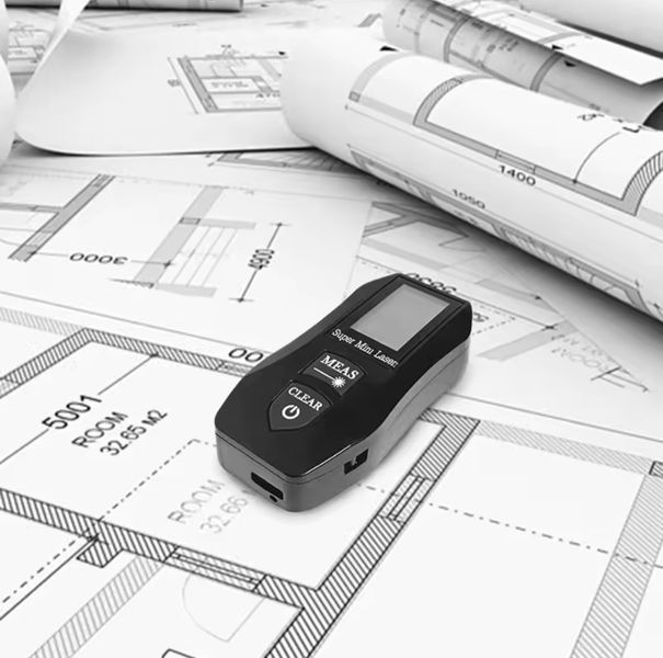 Лазерний далекомір PRACMANU HL30M до 30 м,точність &plusmn;2 мм,USB зарядка,компактний міні далекомір LD30M фото