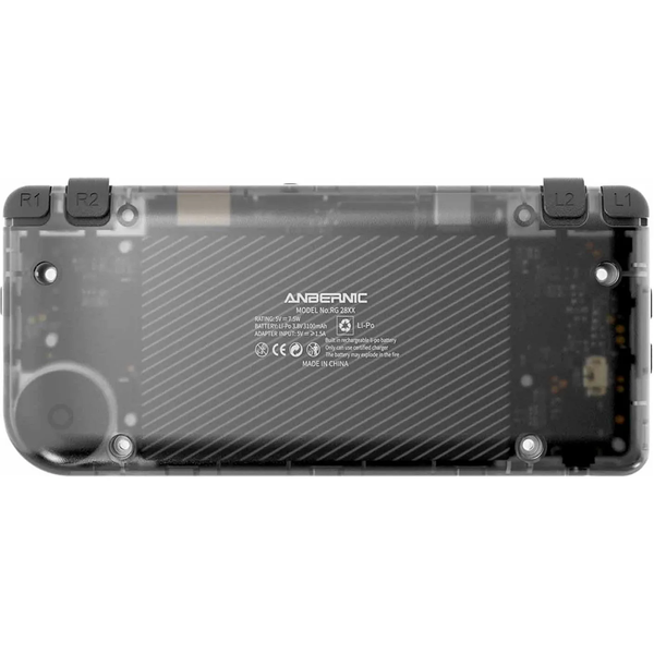 Портативна ігрова консоль Anbernic RG28XX Black transparent RG28XX фото