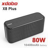 Акустика xdobo X8 Plus IPX5 (BT5.0,DSP,80W,TWS,12h Max,Power Bank) Blue X8Plus фото