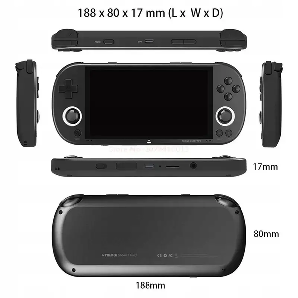 Портативна ігрова консоль TRIMUI SMART PRO TG5040 128GB BLACK 2222763626 фото