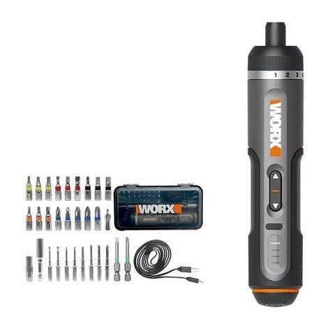 Викрутка акумуляторна Worx WX242 з насадками в кейсі WX242 фото