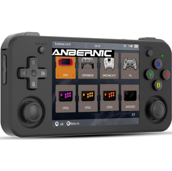 Ретро Игровая консоль ANBERNIC RG35XX H 64GB Black 2229434551 фото