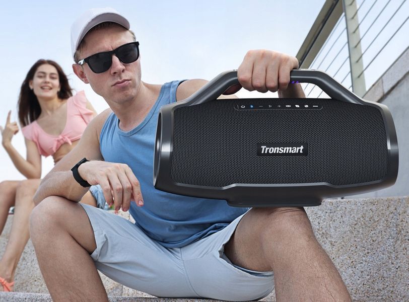 Портативная колонка Tronsmart Bang Max BLACK 130 Вт 2061576182 фото