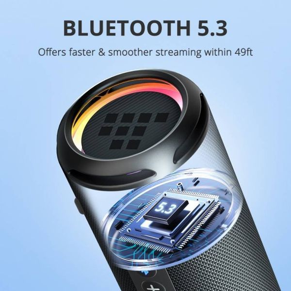 Портативная колонка Tronsmart T7 Lite Black 24Вт 2 фото