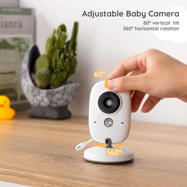 Відеоняня Baby Monitor TakTark VB603 (HD-екран 3,2 дюйма,режим VOX, нічне бачення, двостороння розмова) 2229446101 фото