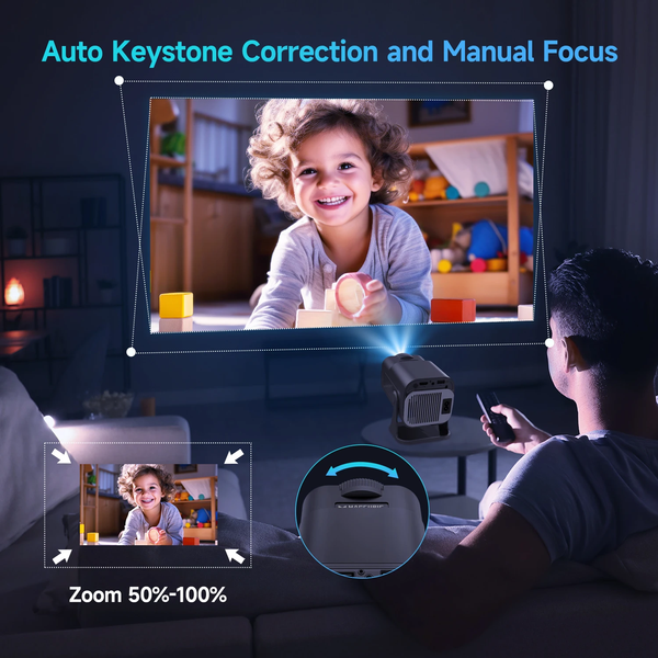 Проектор Magcubic HY320 Pro Newly Native 720P Android 11 4K Projector 300ANSI Wifi6 BT5.0 2062917241 фото