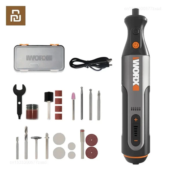 Гравер акумуляторний WORX WX106, 5 швидкостей, USB-зарядка 1154 фото