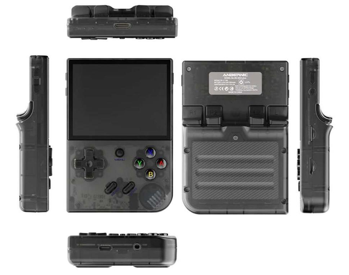 Портативная игровая ретро консоль приставка ANBERNIC RG35XX PLUS(64GB,5000 игр,Черная) 1109 фото